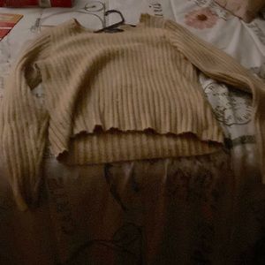 Forever 21 tan sweater